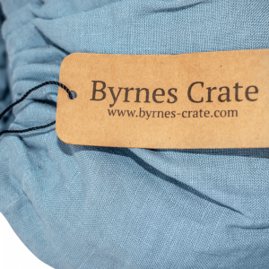 Stone Blue Pure Linen Sheets - Stone Blue Linen Duvet Covers