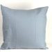 Stone Blue Euro Pillow - pure flax linen