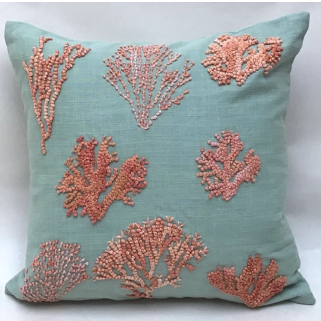 Knotty Blue Throw Pillow - Byrne's Crate Knotty Blue Throw Pillow - Byrne's Crate