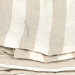 Taupe Stripe Duvet Cover